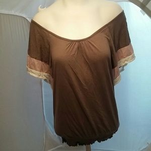 American Eagle off-the-shoulder shirt